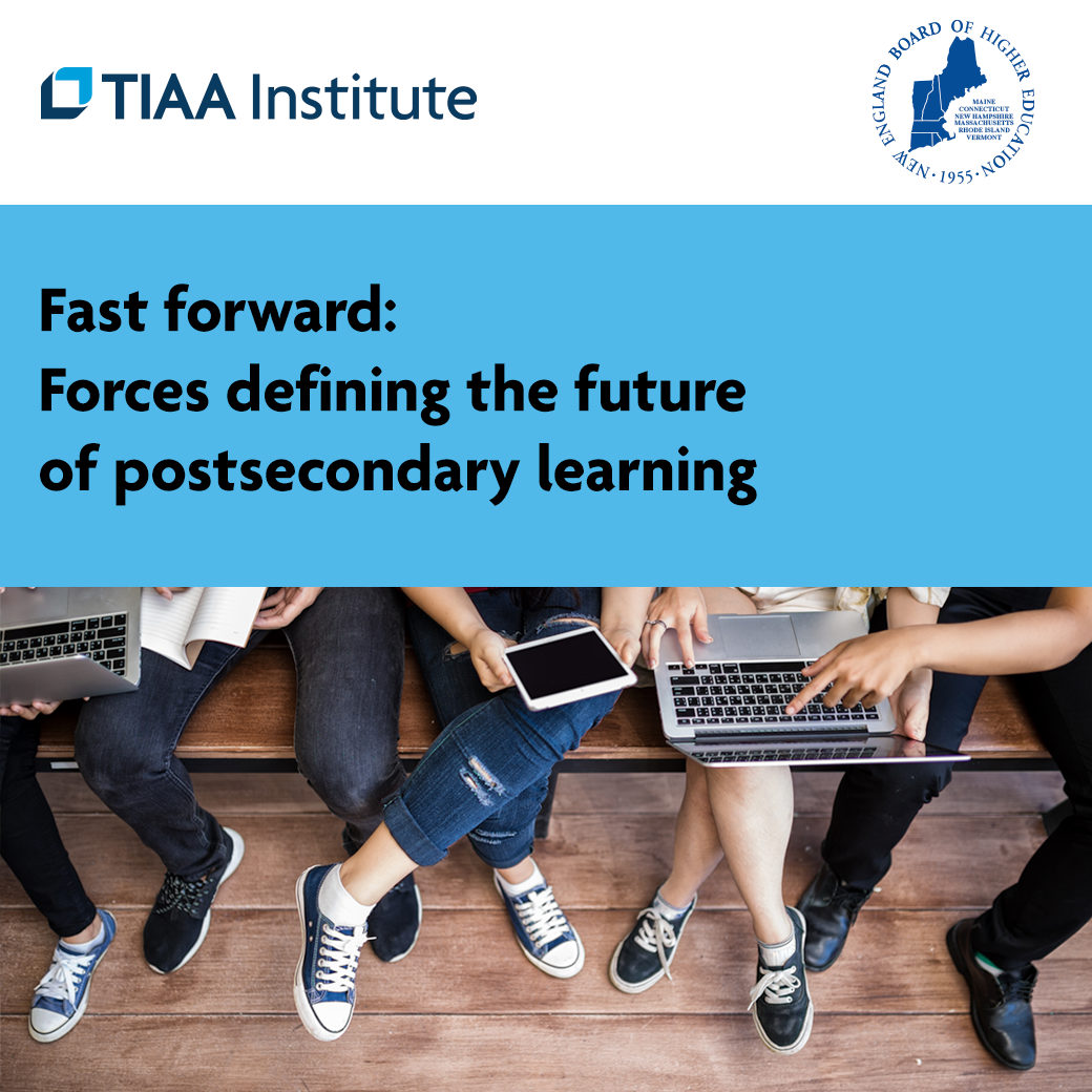 Fast forward: Forces defining the future of postsecondary learning