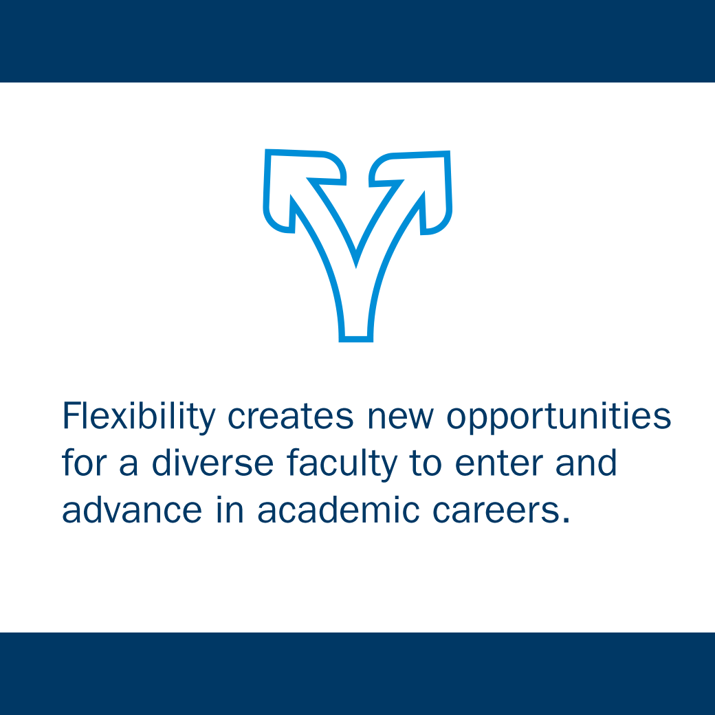 One-size-fits-all criteria and policies make it harder for a diverse faculty to fit and belong.