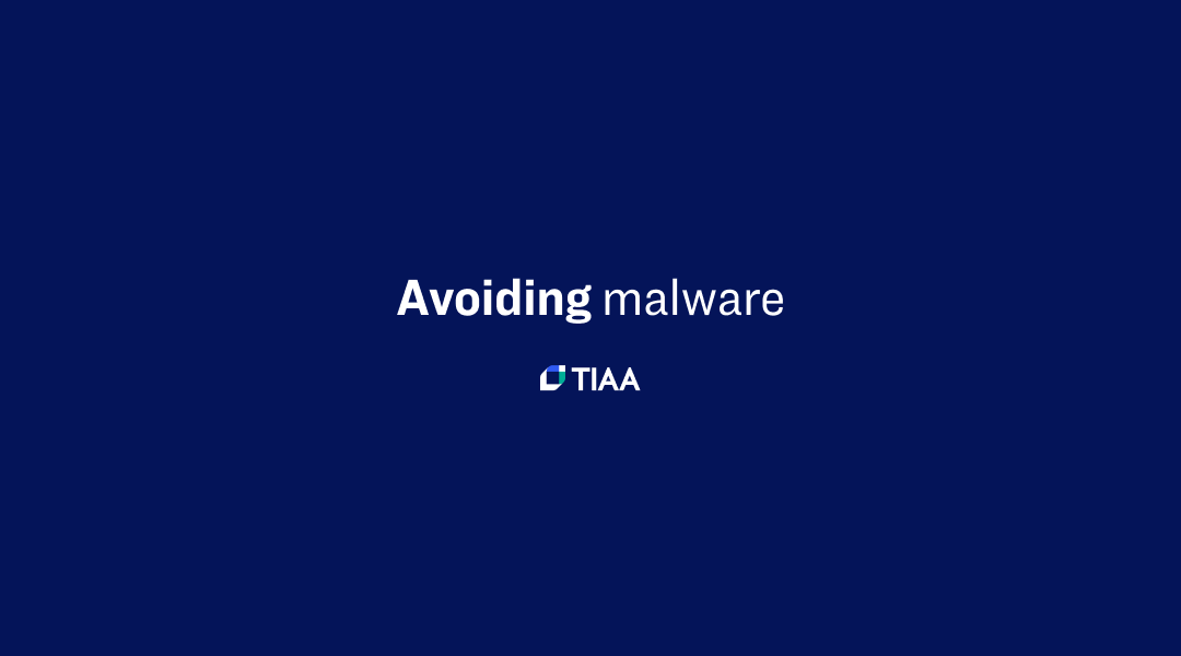 Avoiding malware