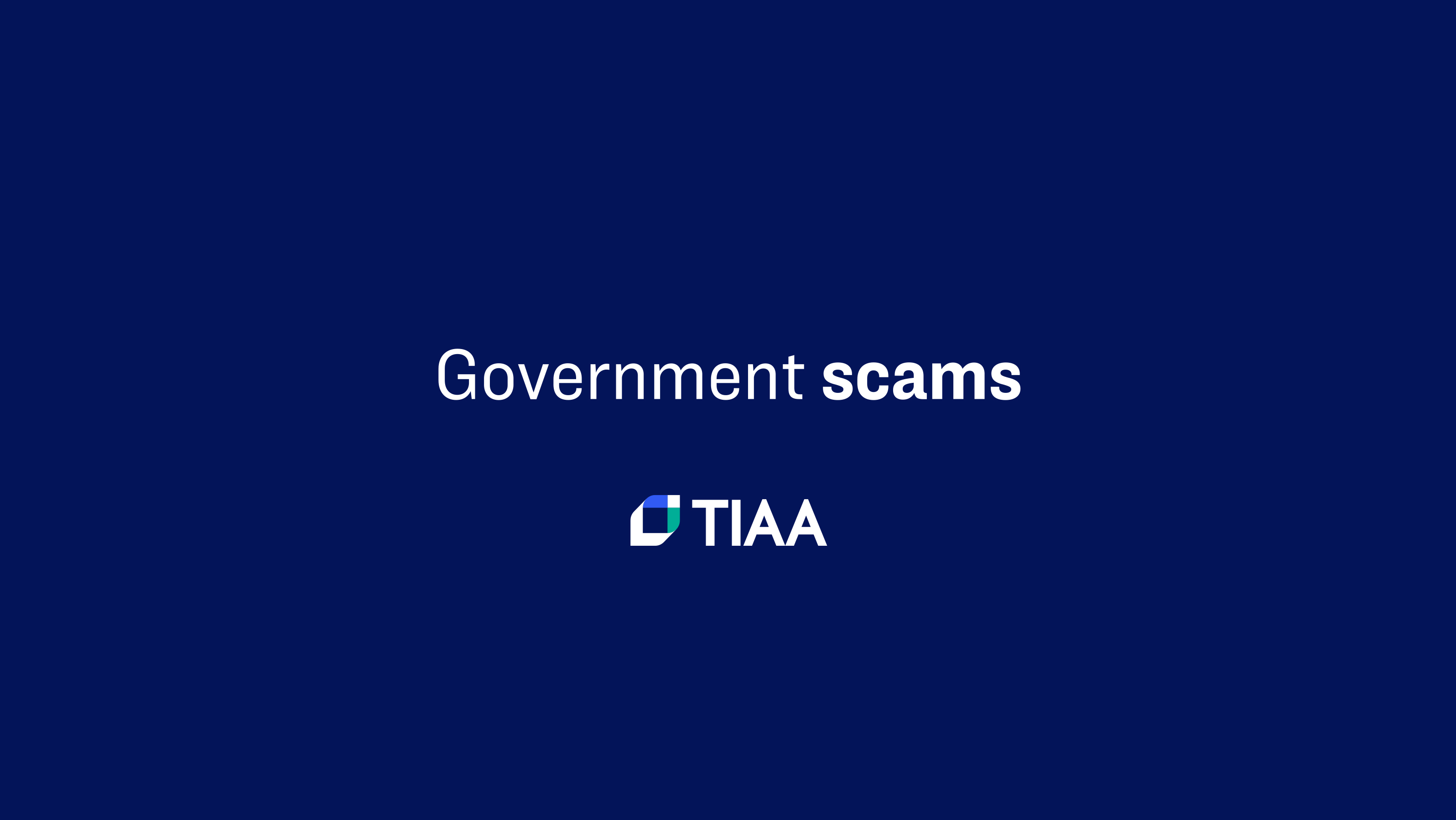 Government scam video thumbnail
