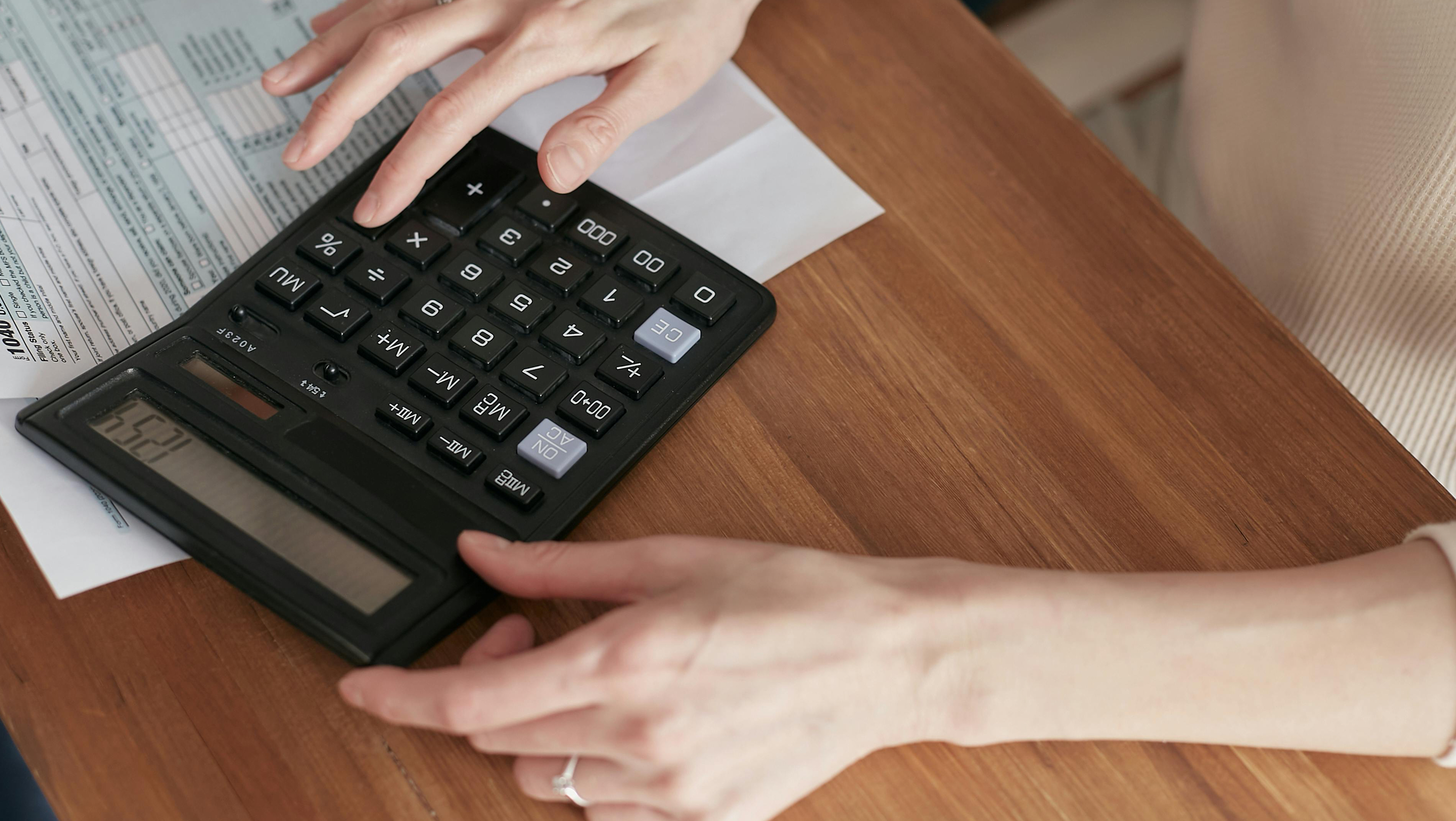 Photo of the Calculator
