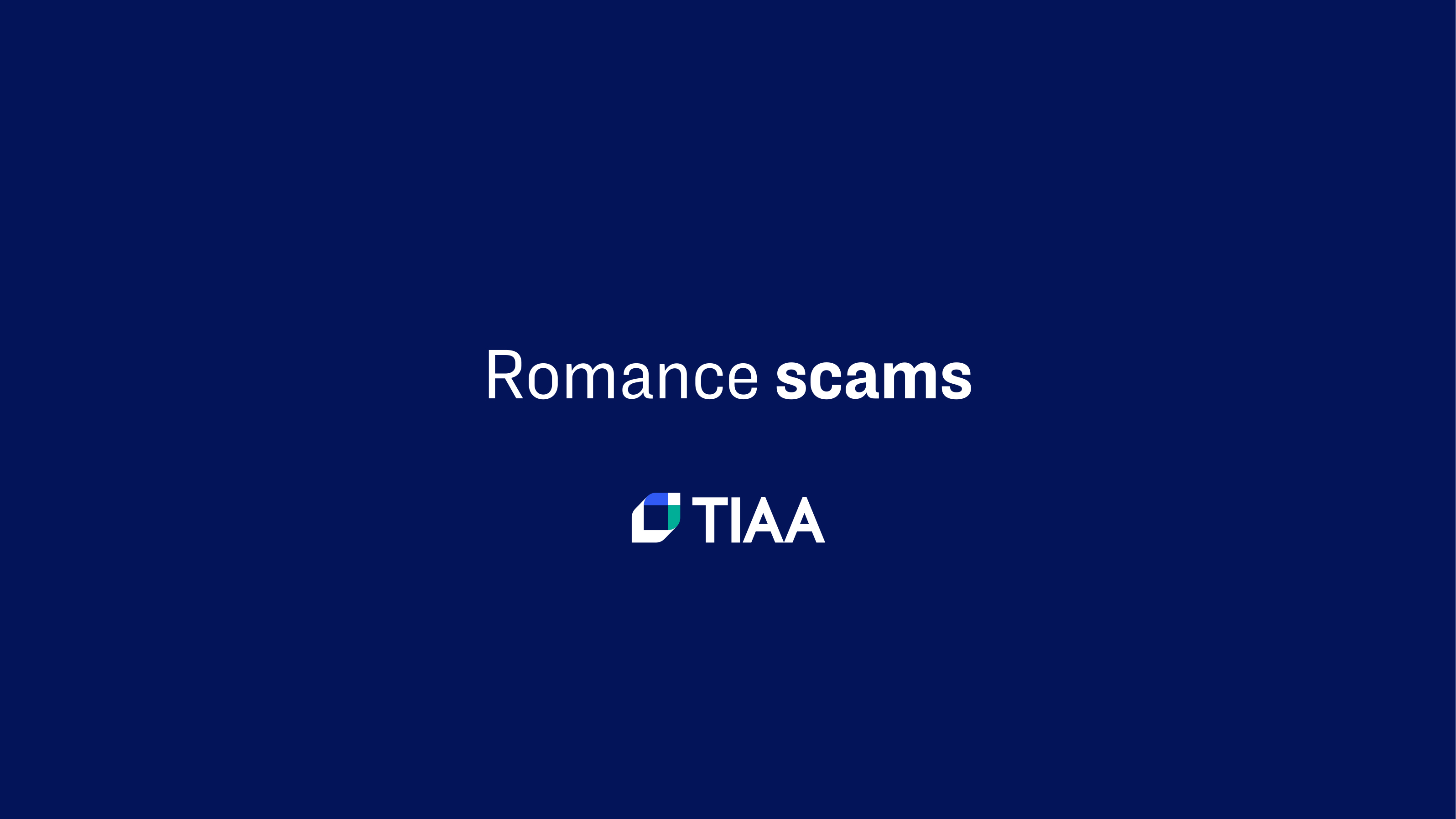 romance scam video thumbnail