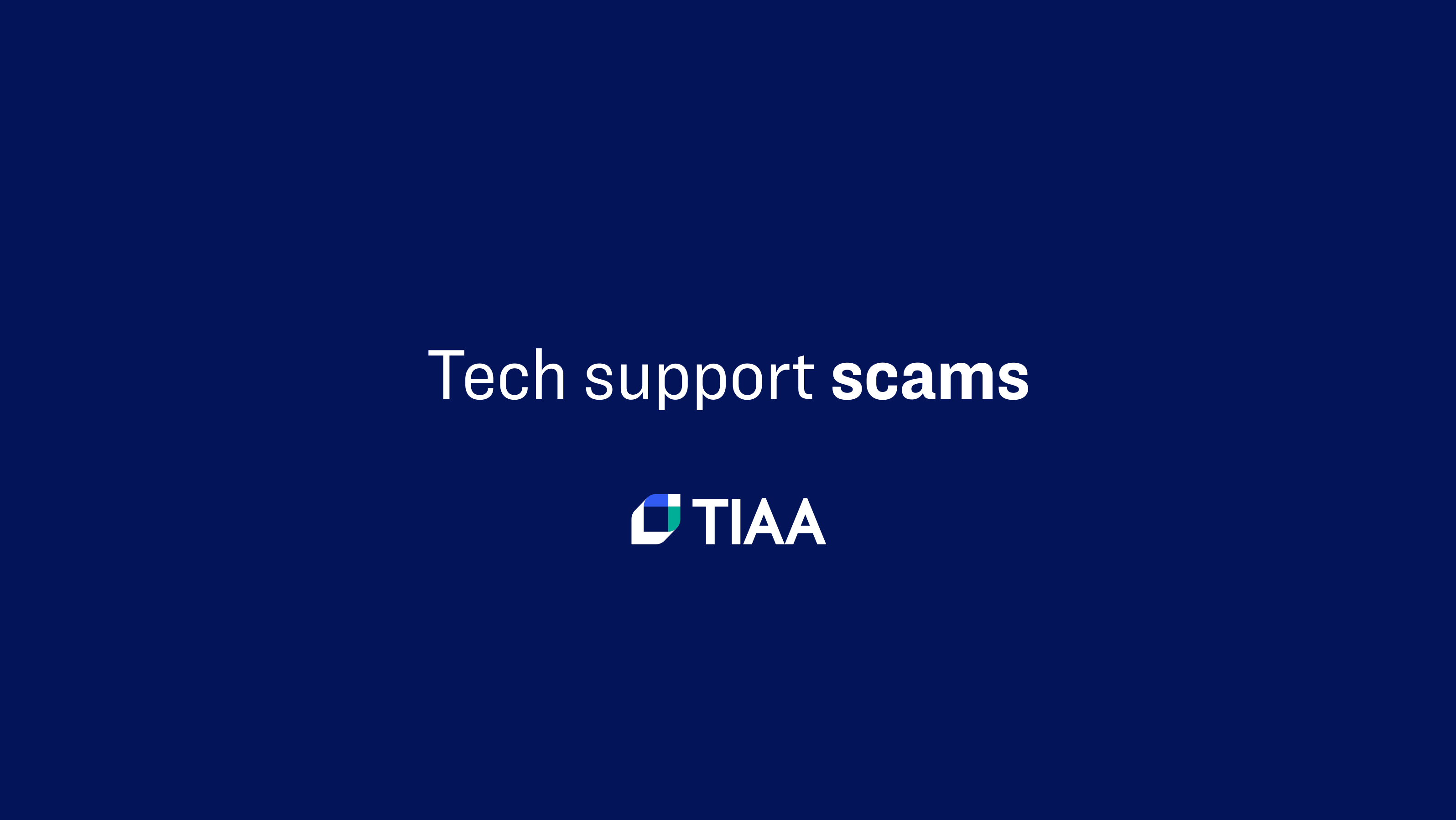 tech support scams video thumbnail