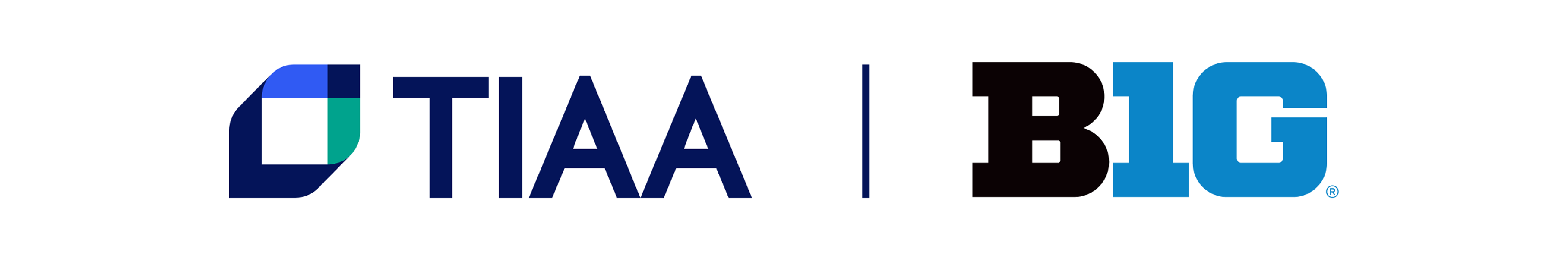 TIAA and Big Ten logos.