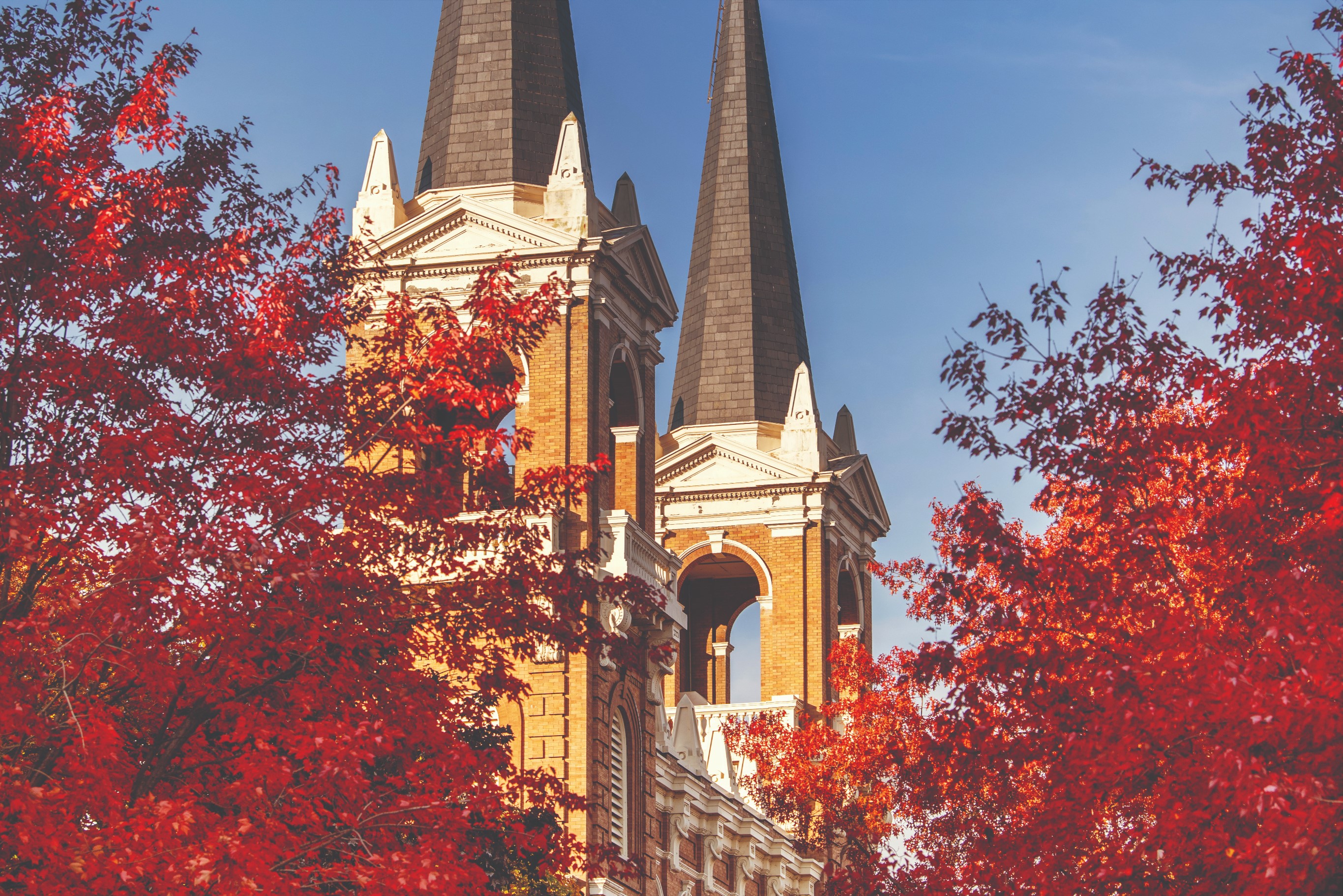 A building on the campus at Gonzaga University