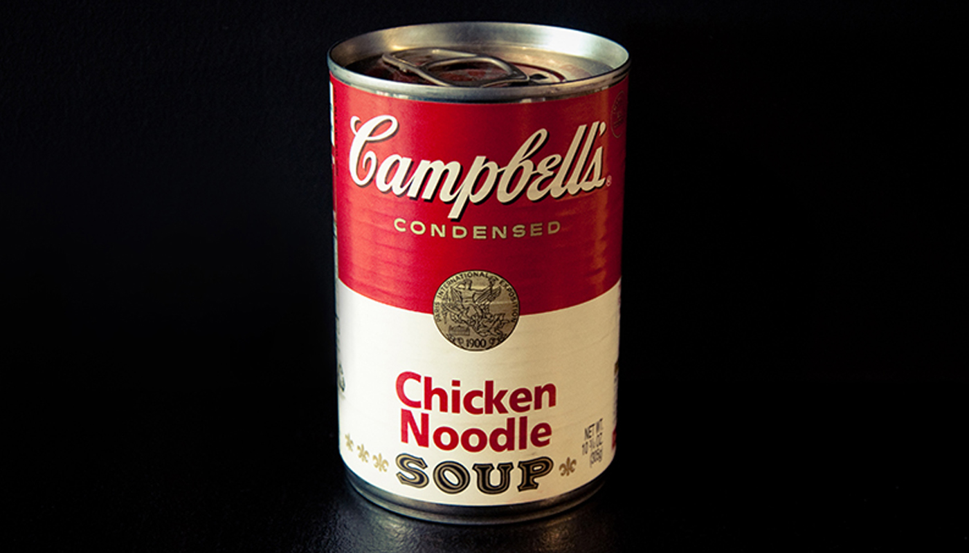 A soup can. Andy Warhol's will was vague and part of his cultural legacy