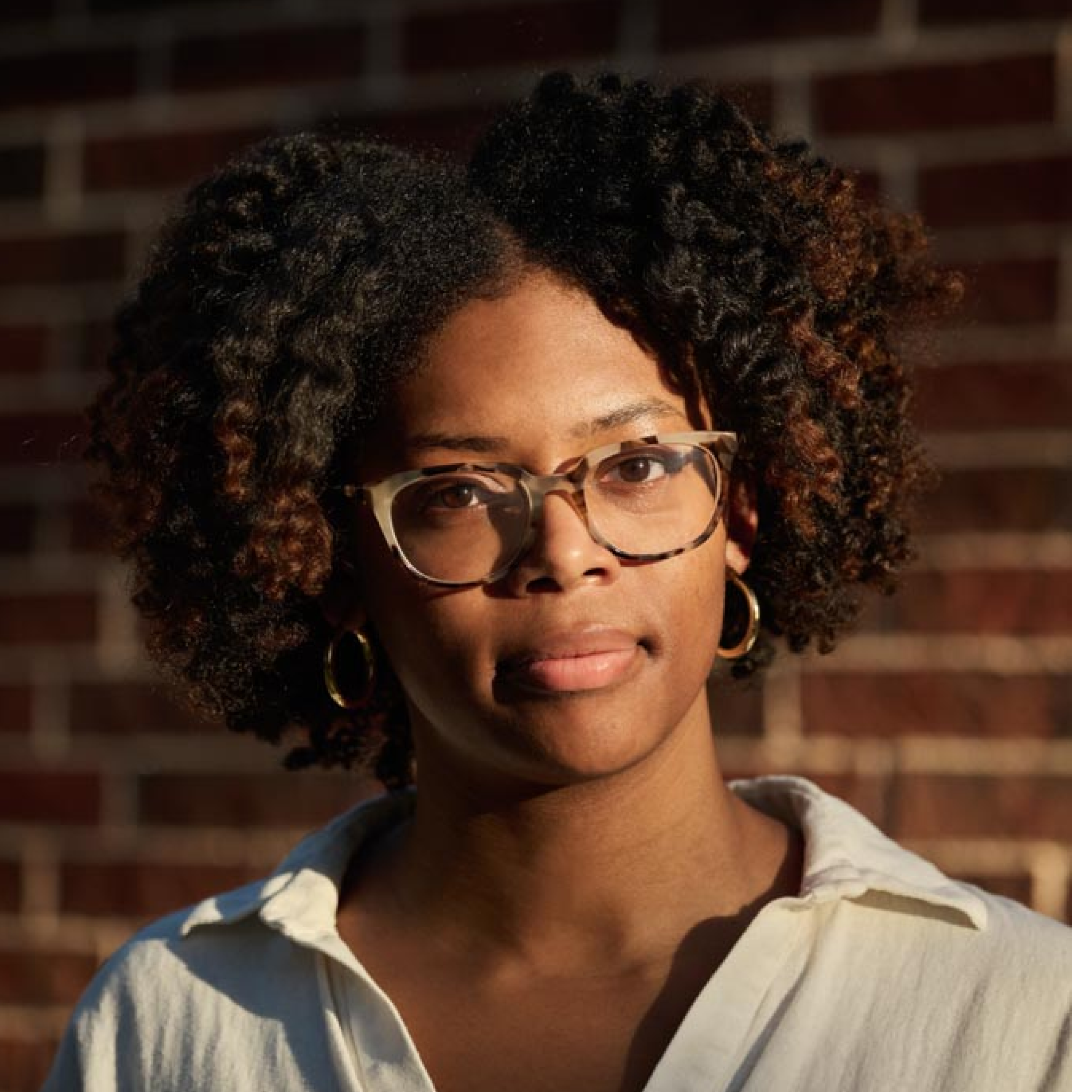 Portrait image of woman