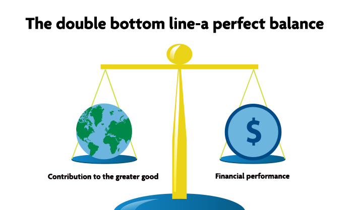 The double bottom line-a perfect balance
